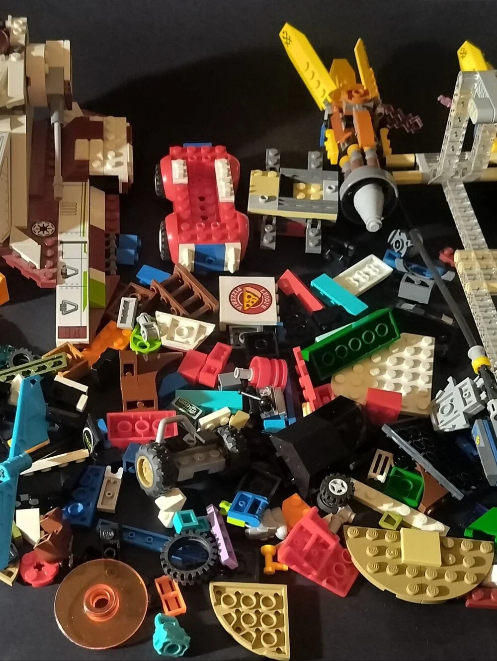 Lego Star Wars Republic Fighter Anakin's Podracer Incomplete